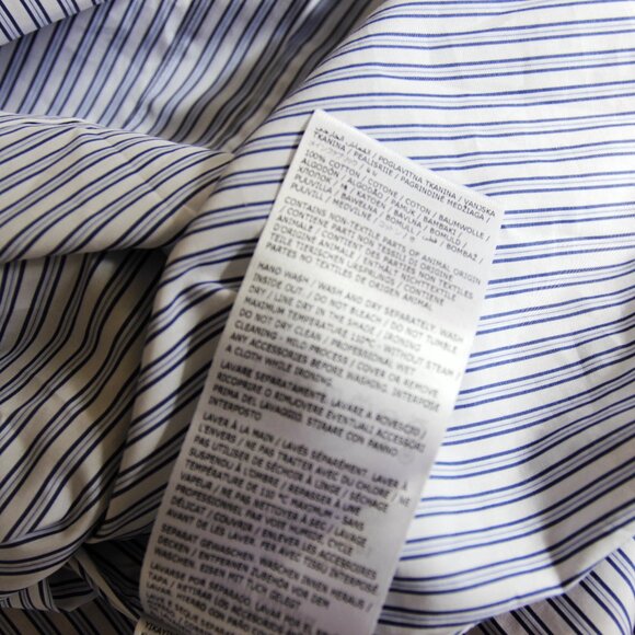 BNWT SS24 MAISON MARGIELA C STRIPED SHIRT 42 - Picture 10 of 13